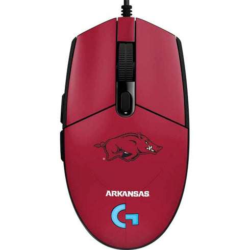 University of Arkansas-Fayetteville Razorbacks Red Logo G203 Prodigy RGB Wired Gaming Mouse Skin